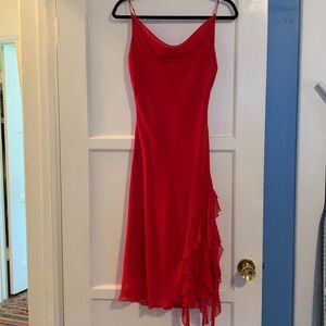 Vintage Bisou Bisou Red Dress